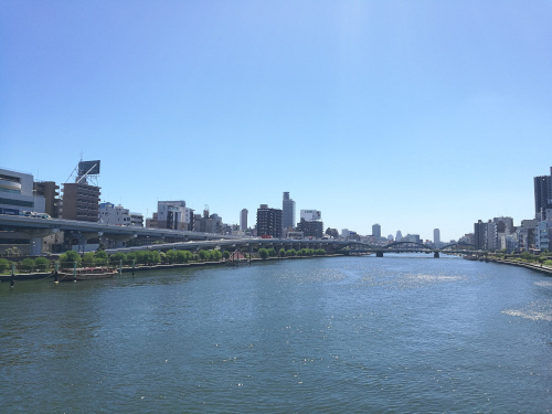 Sumida-joki Komagatabashilta